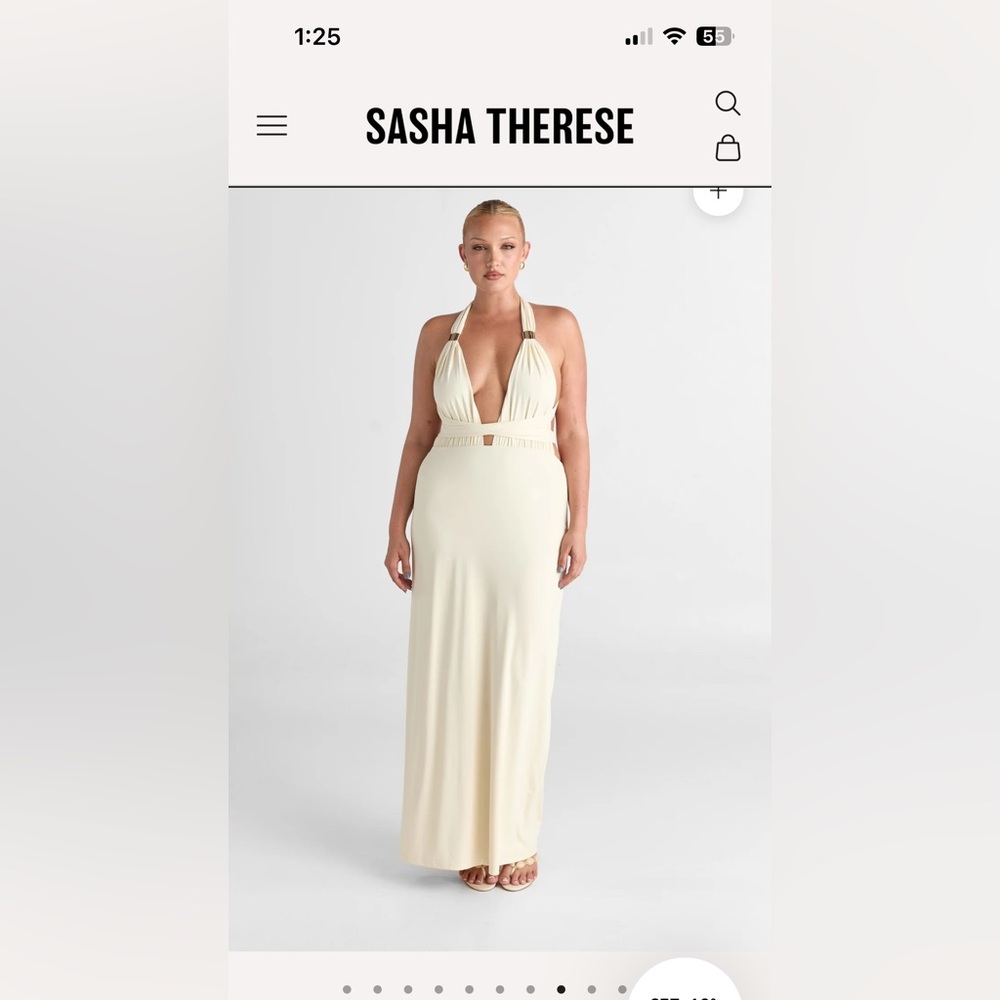 Sasha Therese Mira Maxi Dress, S